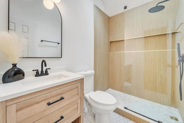 916 N Farms Rd, Wallingford, CT 06492 - full bath with vanity, walk in shower, and tile patterned flooring