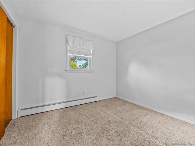 55 Oxbow Dr, Meriden, CT 06450 - carpeted spare room with baseboard heating and baseboards