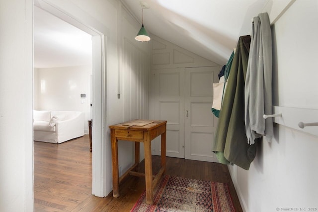 163 Dublin Rd, Canaan, CT 06031 - hall with wood finished floors