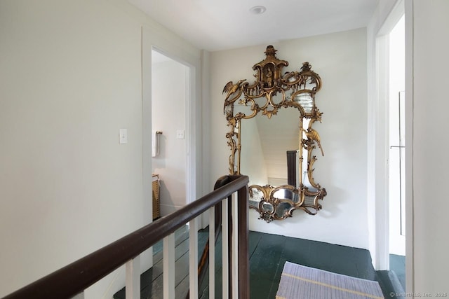 163 Dublin Rd, Canaan, CT 06031 - hall featuring an upstairs landing