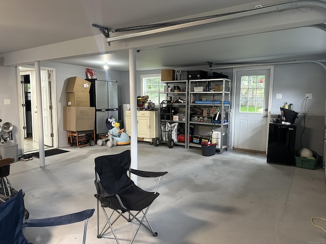 305 Rambler St, Bristol, CT 06010 - garage featuring freestanding refrigerator