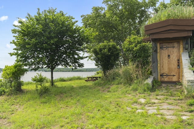 0 Ely Mdws, Lyme, CT 06371 - view of yard featuring a water view