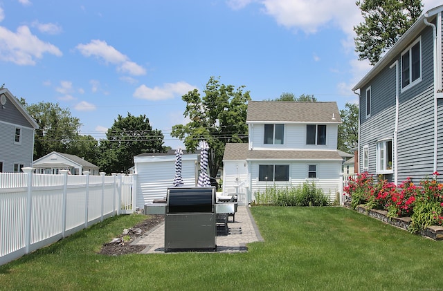 96 Chalker Beach Rd, Old Saybrook, CT 06475 - view of yard featuring a patio area