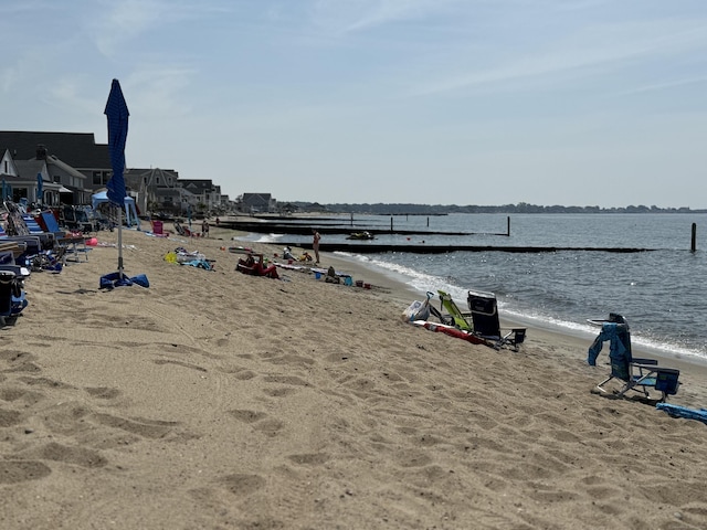96 Chalker Beach Rd, Old Saybrook, CT 06475 - water view with nearby beach