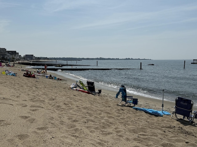96 Chalker Beach Rd, Old Saybrook, CT 06475 - water view with nearby beach