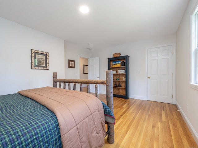 109 Westport Rd, Wilton, CT 06897 - bedroom featuring light wood-style flooring and baseboards