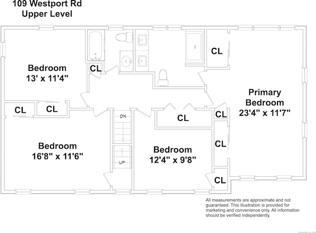 109 Westport Rd, Wilton, CT 06897 - view of property floor plan
