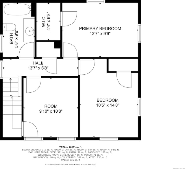 314 Judson Pl, Bridgeport, CT 06610 - view of property floor plan