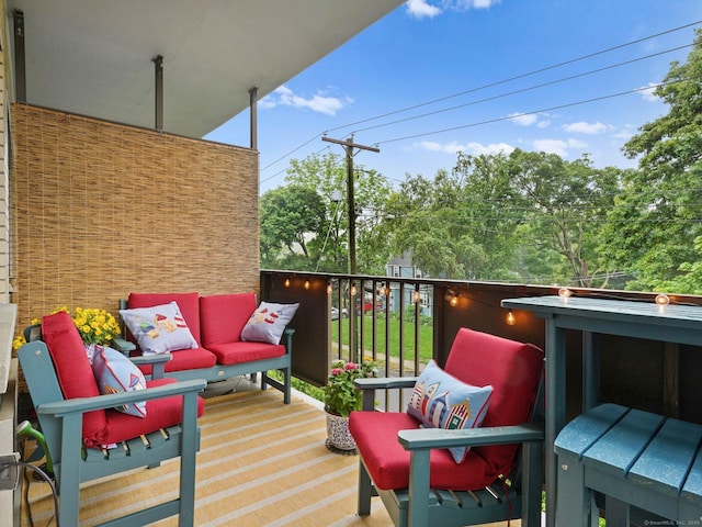 155 Brewster St Apt 3K, Bridgeport, CT 06605 - balcony featuring an outdoor living space