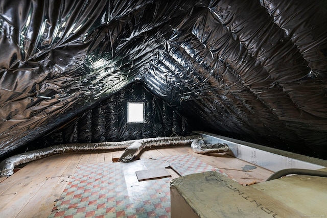 114 Boulter Rd, Wethersfield, CT 06109 - view of unfinished attic