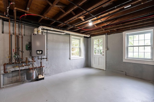 114 Boulter Rd, Wethersfield, CT 06109 - below grade area featuring water heater
