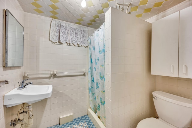 442 Merrow Rd, Tolland, CT 06084 - bathroom with tile walls and tiled shower