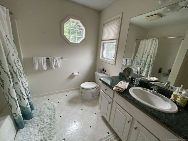 42 Bluff St, Westbrook, CT 06498 - bathroom with vanity and curtained shower