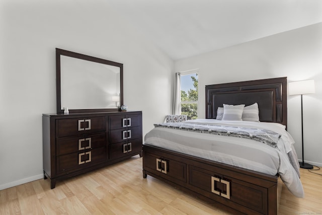 32 Glenview Dr Unit 32, Cromwell, CT 06416 - bedroom featuring light wood-style floors and lofted ceiling