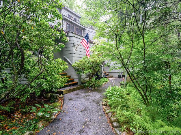 172 Old Farms Rd Unit 172, Torrington, CT 06790 - view of yard with stairs