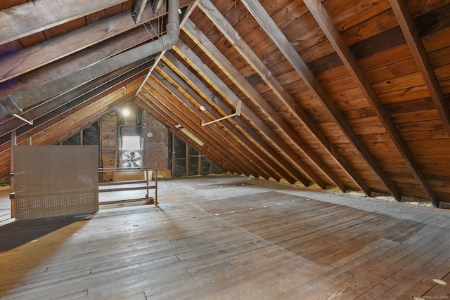 73 Atwater St, Bridgeport, CT 06604 - view of unfinished attic