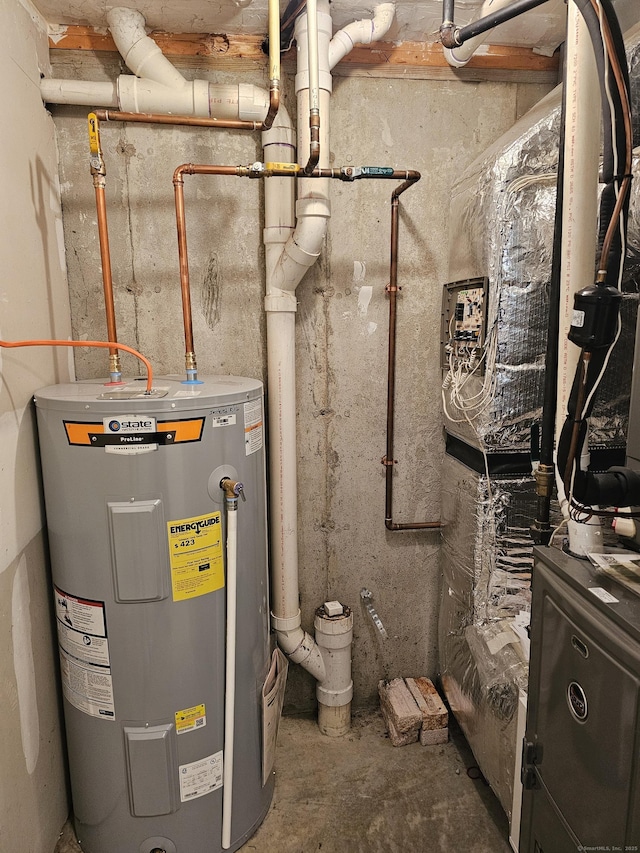 26 Roger Ave, Danbury, CT 06810 - utility room with electric water heater