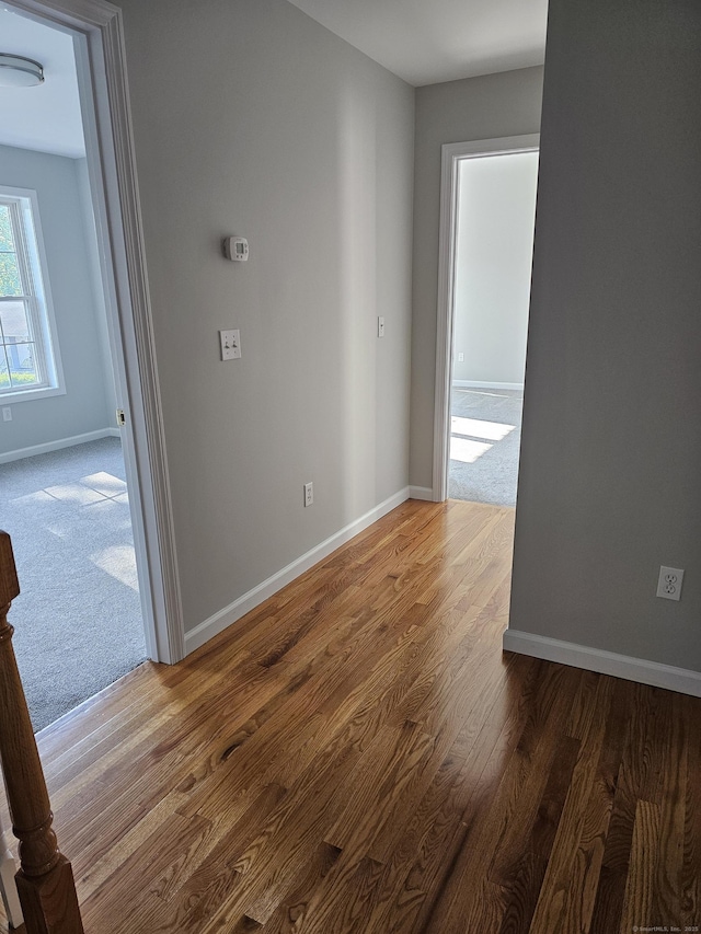 26 Roger Ave, Danbury, CT 06810 - spare room with baseboards and wood finished floors