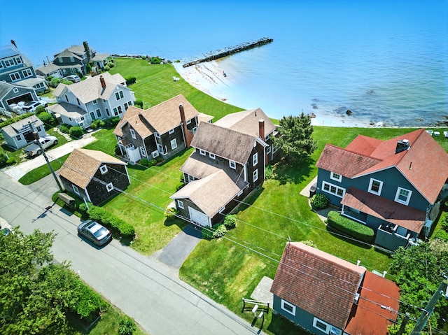 226 Old Kelsey Point Rd, Westbrook, CT 06498 - aerial perspective of suburban area with a nearby body of water