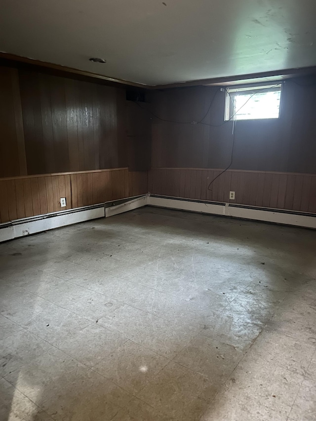 71 Saddle Rd, Norwalk, CT 06851 - basement featuring wood walls