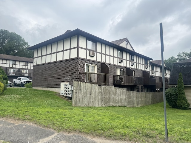 260 Scott Rd Apt 1, Waterbury, CT 06705 - view of home's exterior featuring a yard
