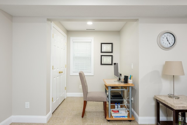 90 Bridlewood Ln Unit 90, Vernon, CT 06066 - office featuring baseboards and recessed lighting