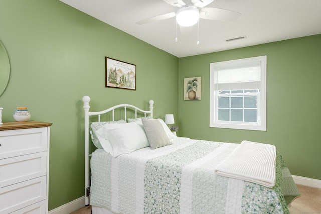 90 Bridlewood Ln Unit 90, Vernon, CT 06066 - carpeted bedroom featuring baseboards and ceiling fan