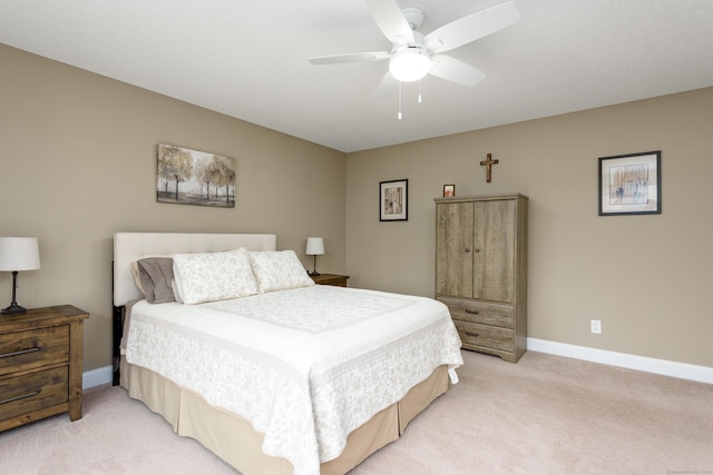90 Bridlewood Ln Unit 90, Vernon, CT 06066 - bedroom featuring light colored carpet and a ceiling fan