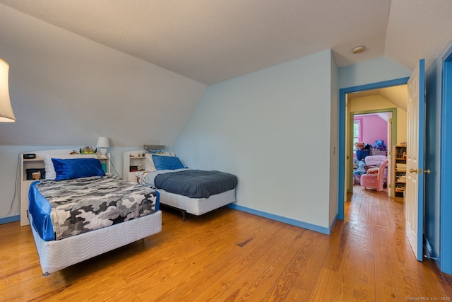 43 Rte 87, Columbia, CT 06237 - bedroom featuring lofted ceiling and light wood-type flooring