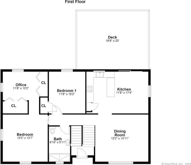 296 Black Rock Tpke, Redding, CT 06896 - view of floor plan / room layout