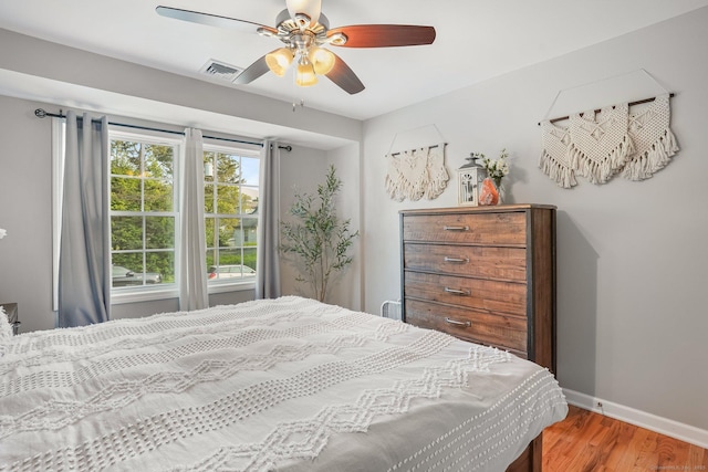 36 Ernest Ave, Waterbury, CT 06708 - bedroom featuring light wood finished floors and a ceiling fan