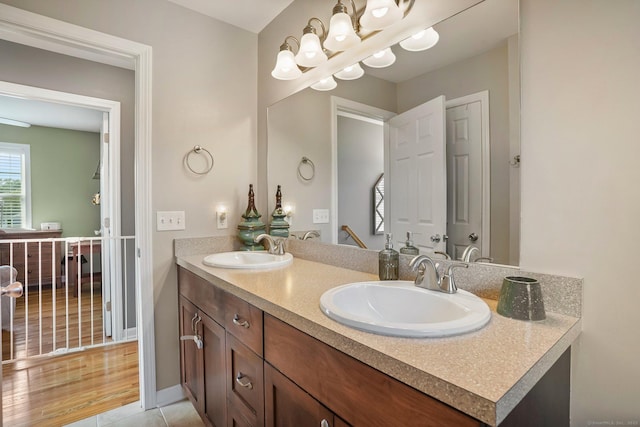 36 Ernest Ave, Waterbury, CT 06708 - bathroom featuring double vanity and baseboards