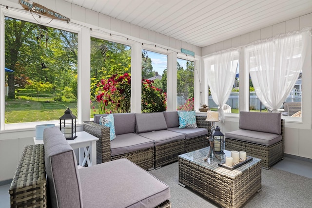 376 Glenwood Avenue Extension, Waterford, CT 06385 - sunroom with healthy amount of natural light and an outdoor hangout area