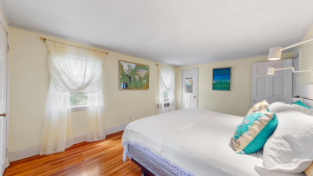166 Catherine St, Hartford, CT 06106 - bedroom featuring wood finished floors and baseboards