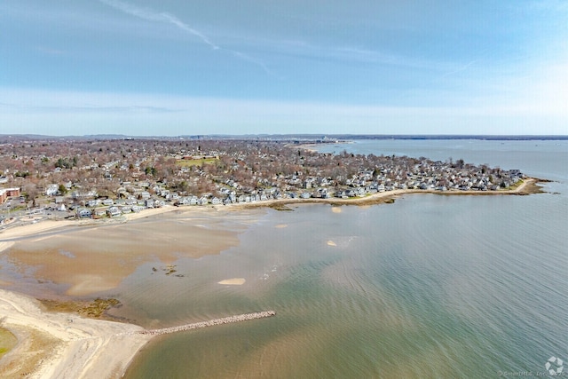 84 Hickory St, West Haven, CT 06516 - aerial view of property and surrounding area featuring a large body of water
