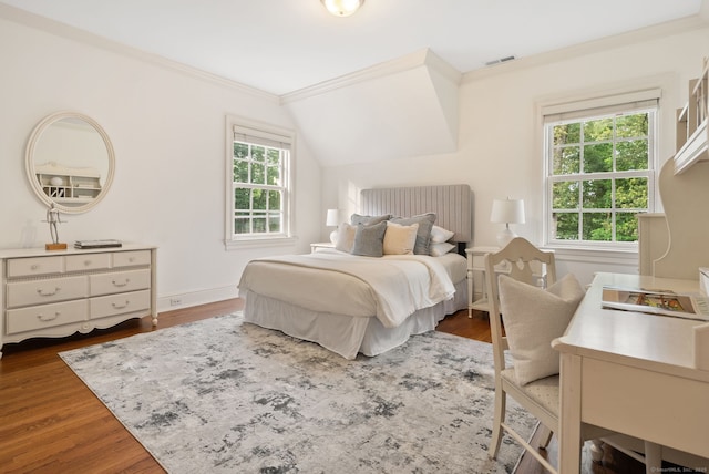 43 Chessor Ln, Wilton, CT 06897 - bedroom featuring ornamental molding and wood finished floors
