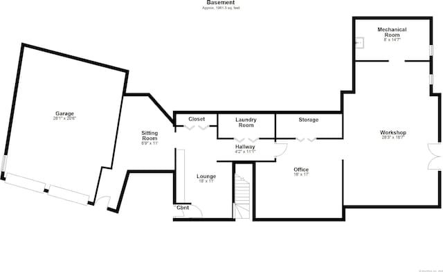 67 Hayden Hill Rd, Haddam, CT 06438 - view of room layout