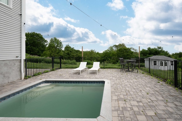 557 Upper Grassy Hill Rd, Woodbury, CT 06798 - view of pool with a patio, a fenced backyard, and outdoor dining area