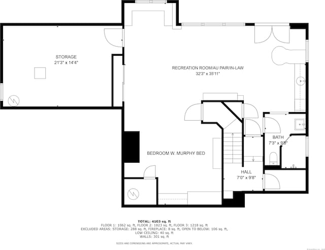 557 Upper Grassy Hill Rd, Woodbury, CT 06798 - view of property floor plan