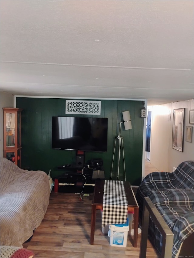 268 Flanders Rd Trlr 20, Groton, CT 06355 - bedroom with wood finished floors