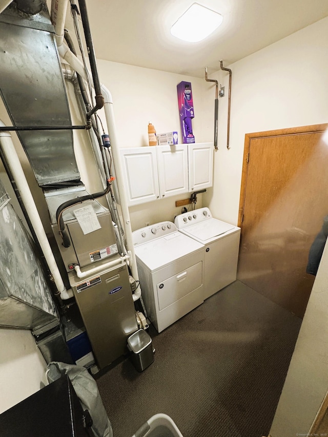 21 Prospect Ave Unit A101, Norwalk, CT 06850 - washroom featuring cabinet space, independent washer and dryer, and carpet