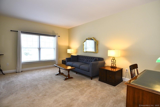 375 Allyn St Unit A4, Groton, CT 06355 - living area with light carpet