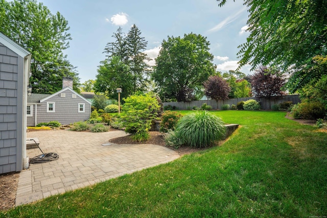 21 Walnut St, Newington, CT 06111 - view of yard featuring a patio