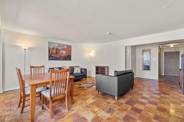 100 York St Unit 11B, New Haven, CT 06511 - dining space with baseboards