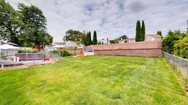 35 Cianci Rd, New Britain, CT 06053 - fenced backyard featuring a shed