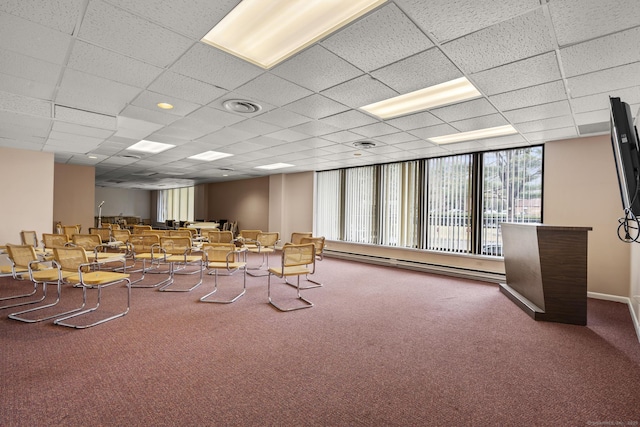 3200 Park Ave Unit 9B1, Bridgeport, CT 06604 - common area with a drop ceiling