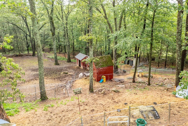 123 Silkey Rd, Granby, CT 06060 - view of yard with a shed