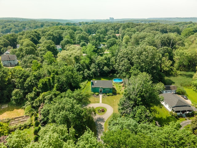 24 Newton St, Norwich, CT 06360 - aerial view of a forest
