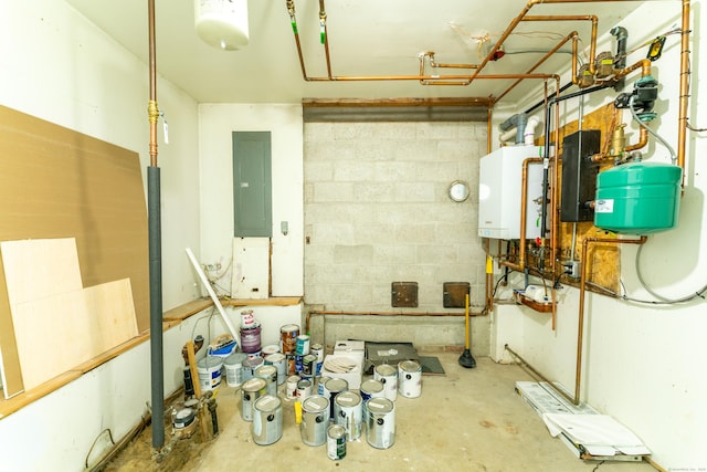 24 Newton St, Norwich, CT 06360 - utilities featuring electric panel and tankless water heater