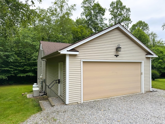 24 Alger Rd, East Haddam, CT 06423 - view of garage